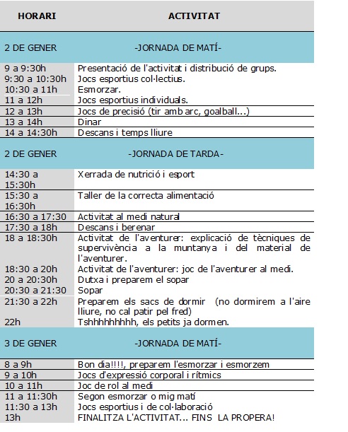 PROGRA 2 INICI D'ANY